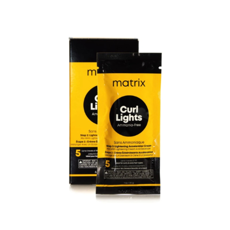 MATRIX CURL LGHTS AMMONIA-FREE STEP 2: LIGHTENING ACCELERATOR CREAM 30G