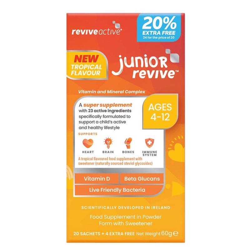 Revive Active Junior Revive 20% Extra Free