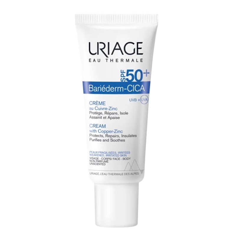Uriage Bariederm Cica Cream SPF50+ 40ml