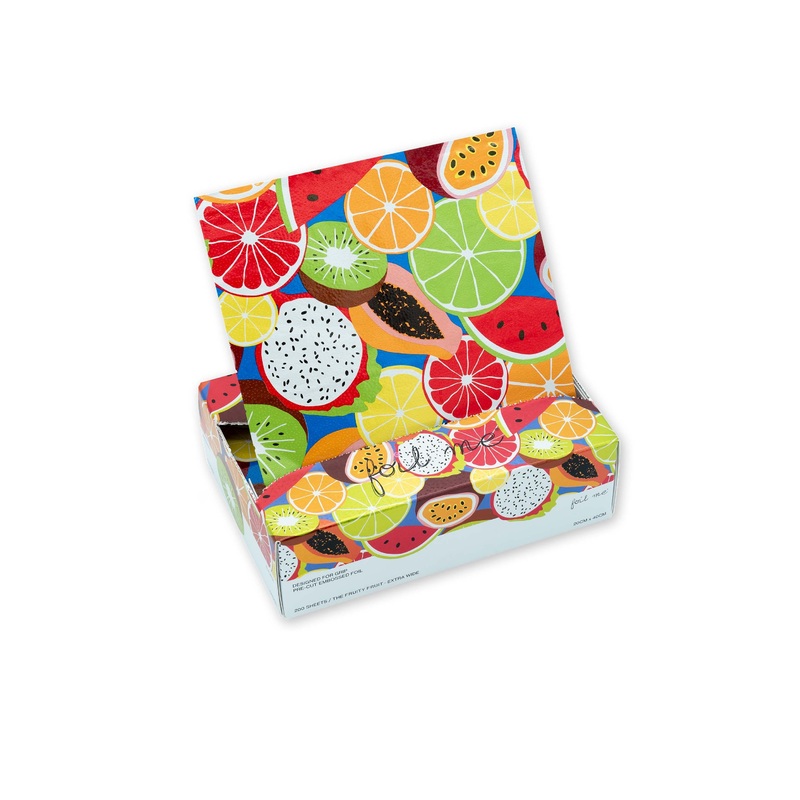 FOIL ME THE FRUITY FRUIT EXTRA WIDE 200SHEETS