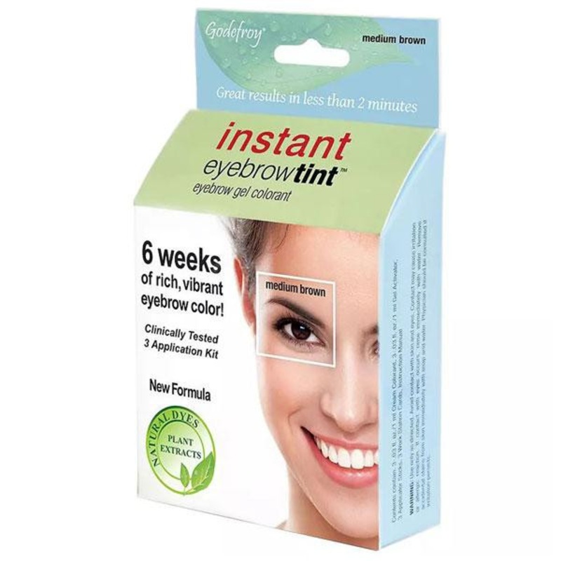 Godefroy — Eyebrow Tint Kit – Medium Brown