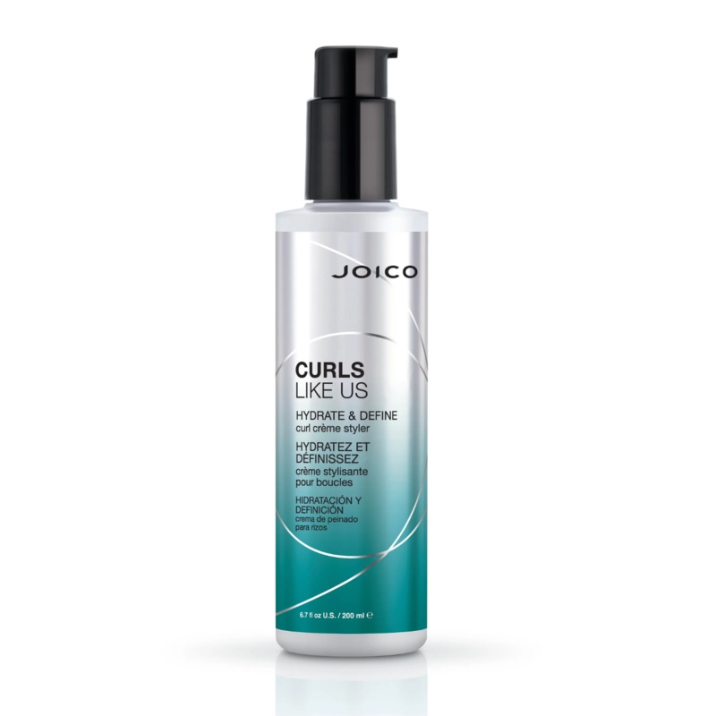 JOICO CURLS LIKE US HYDRATE & DEFINE CURL CREME STYLER 200ML