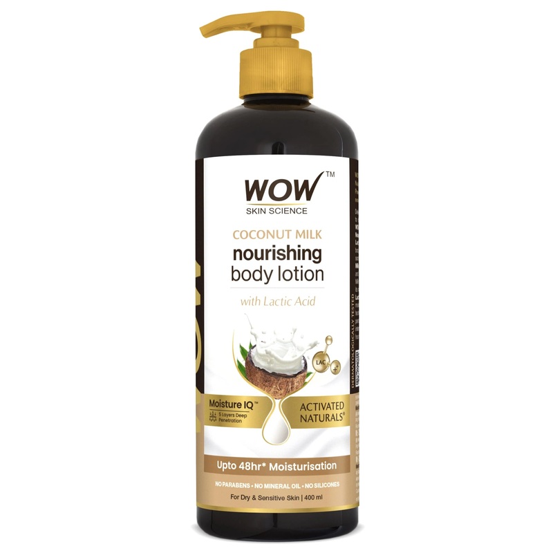 Wow Coconut Milk Nourishing Body Lotion with LA 400ml