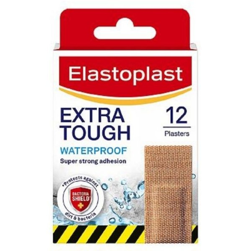 Elastoplast – Extra Tough Waterproof 12 Plasters