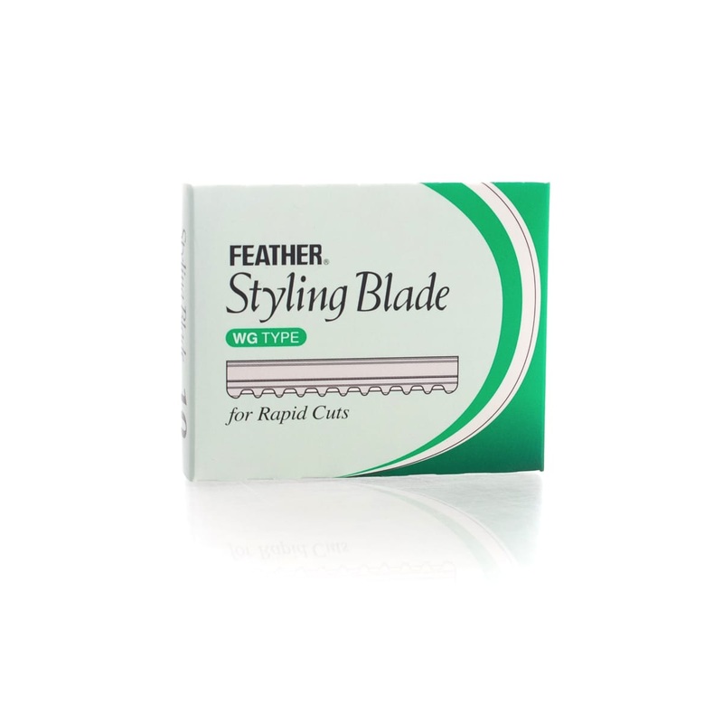 FEATHER STYLING BLADE WG TYPE FOR RAPID CUTS 10 PACK