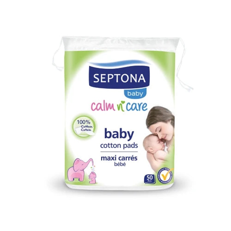 Septona Calm N Care Baby Cotton Pads 50pcs