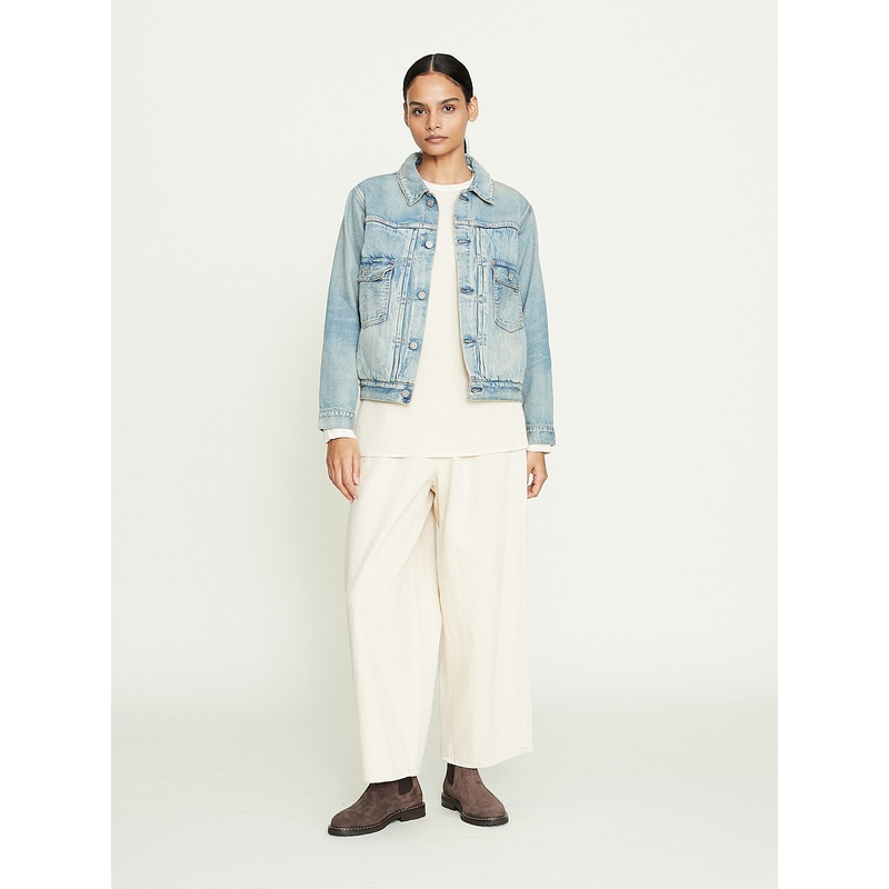 C.T.L Neo Type 2nd Denim Jacket in Bengara Indian Red