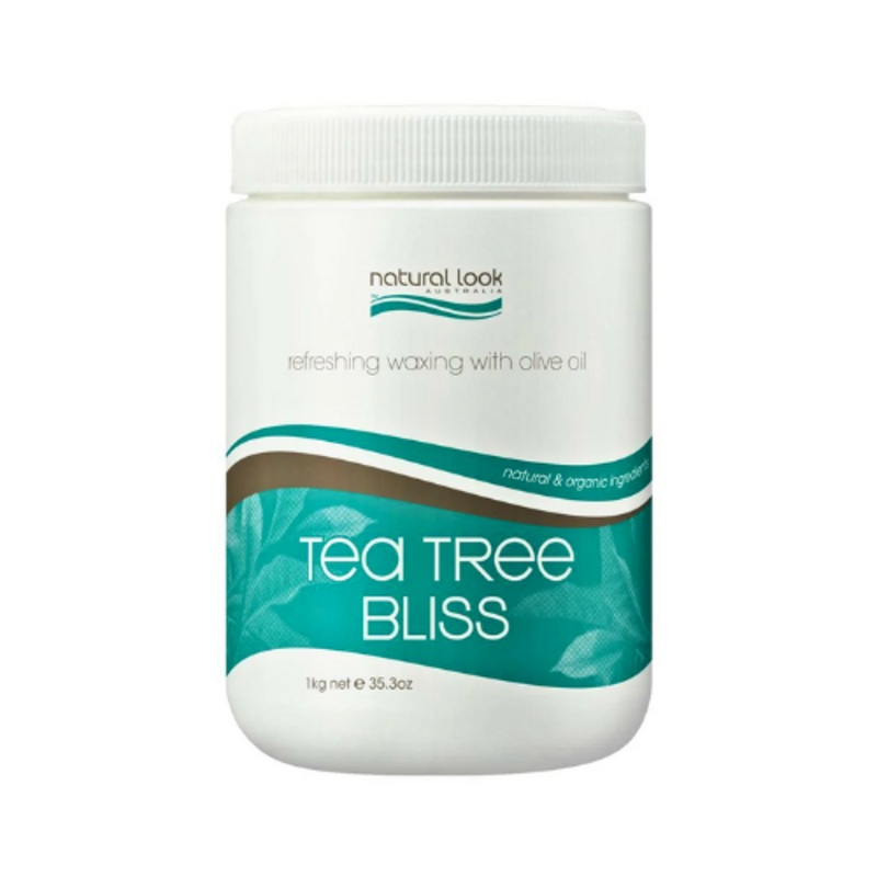 NATURAL LOOK TEA TREE BLISS STRIP WAX 1KG
