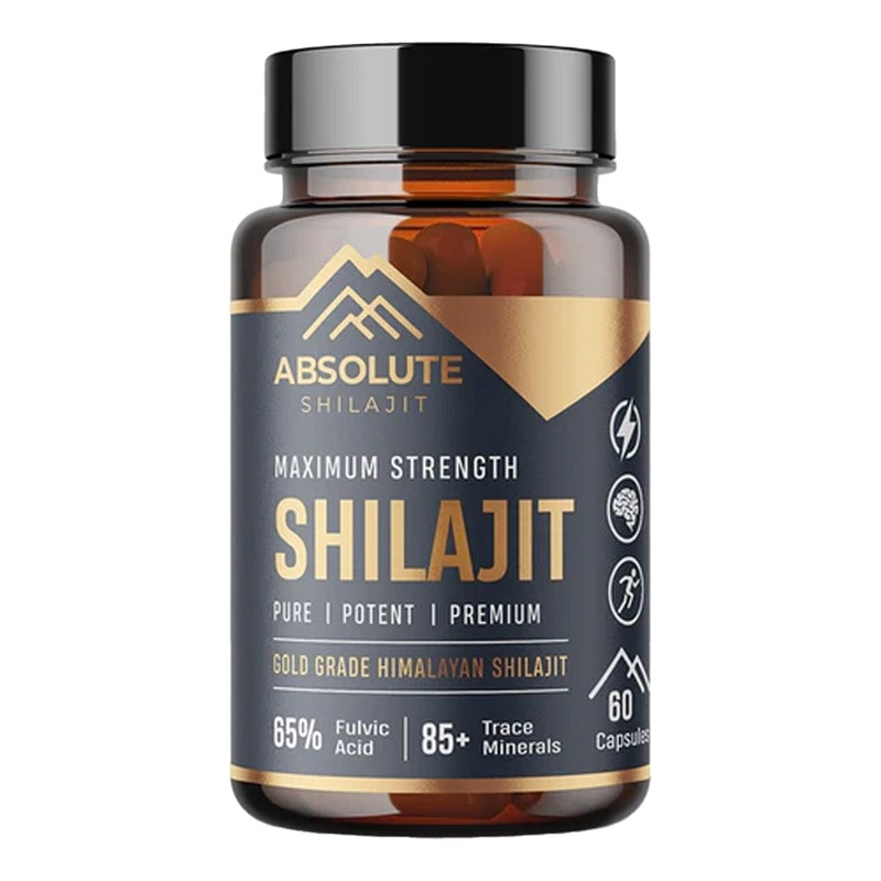 Absolute Shilajit Maximum Strength 60 Capsules