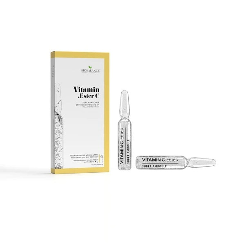 Bio Balance Super Ampoule  Vitamin Ester C Ethylated Ascorbic Acid 15%  10Ampoules x 2 ML