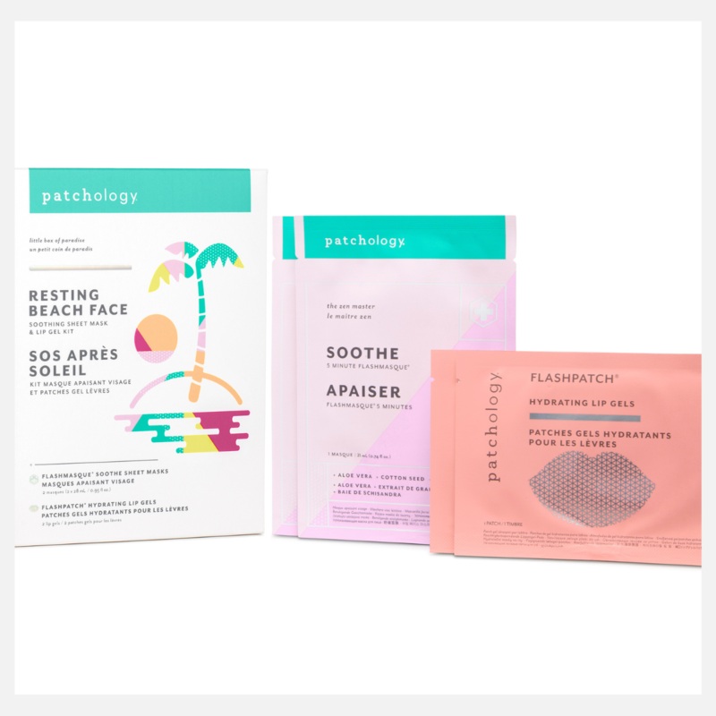 Patchology Resting Beach Face.