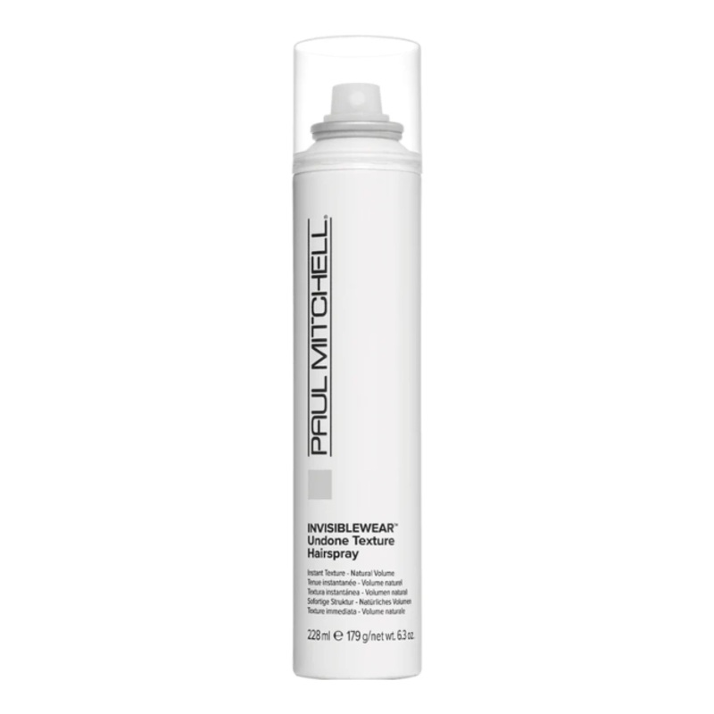 PAUL MITCHELL INVISIBLEWEAR UNDONE TEXTURE HAIRSPRAY 228ML
