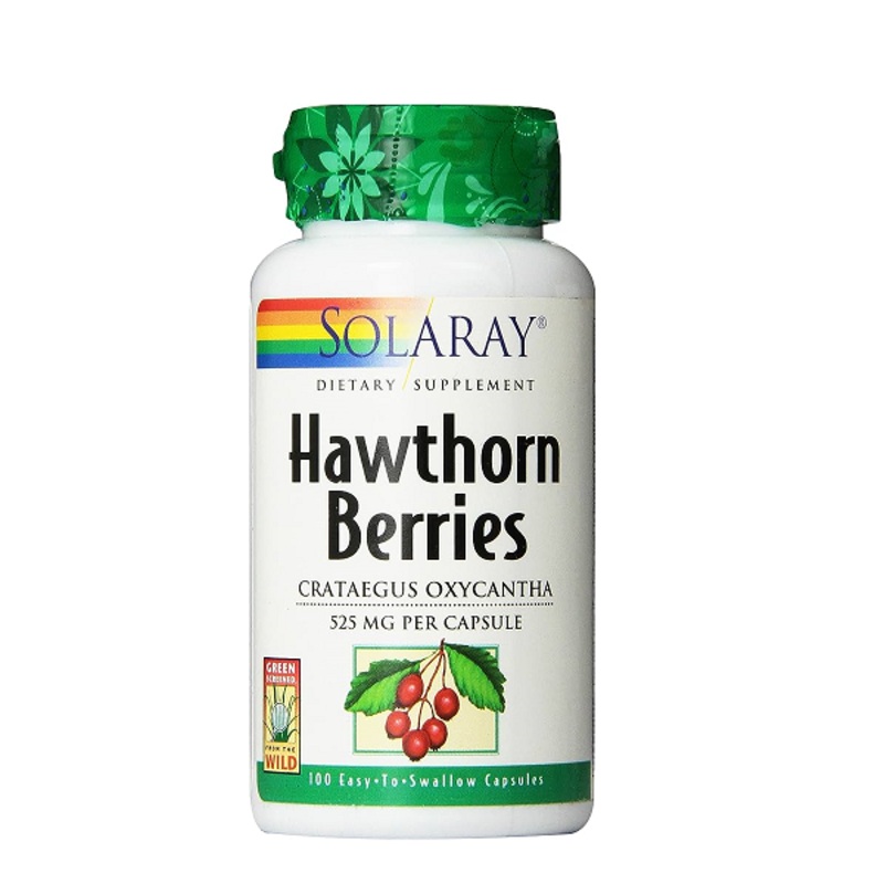 Solaray – Hawthorn Berries 525mg