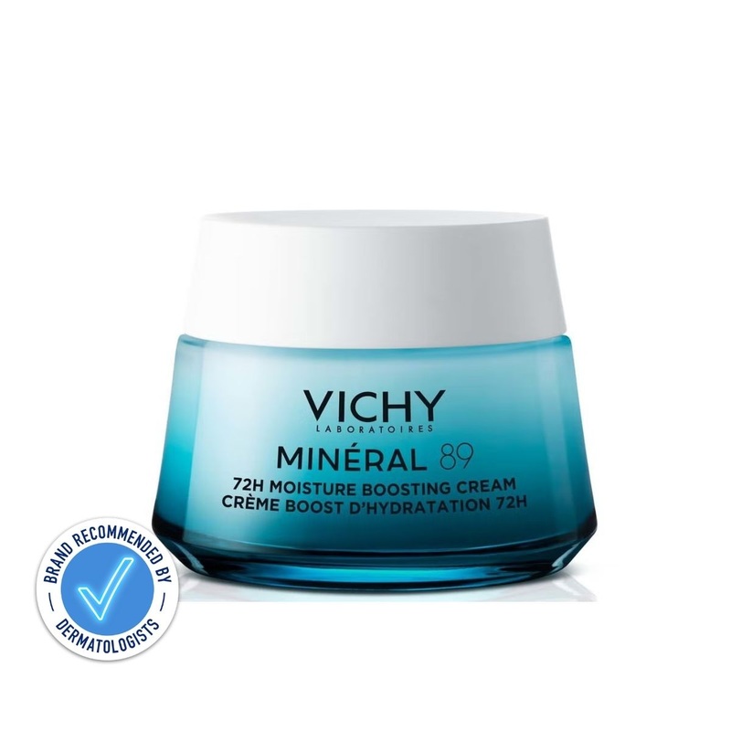 VICHY Minral 89 72H Moisture Boosting Cream Fragrance-Free Face Moisturiser 50ml