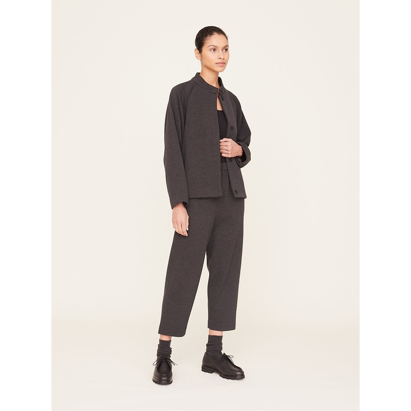 Easy Pants in Charcoal Top Grey