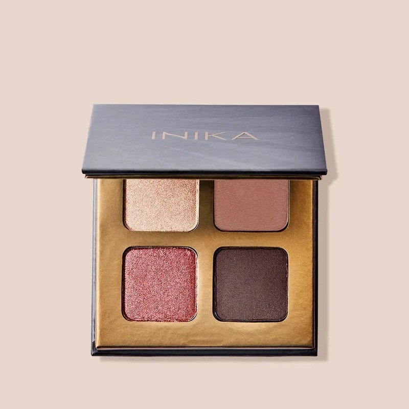 INIKA Organic  Quad Eyeshadow Palette FLOWERS – Lidschattenpalette