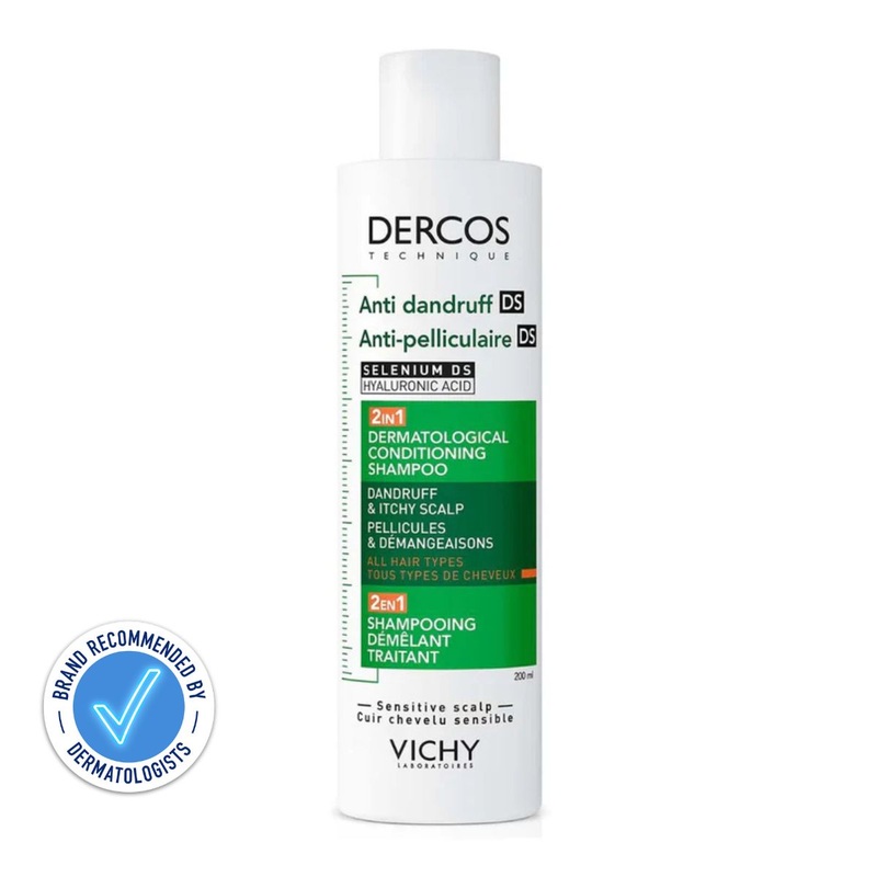 VICHY Dercos Anti-Dandruff 2in1 Dermatological Conditioning Shampoo 200ml
