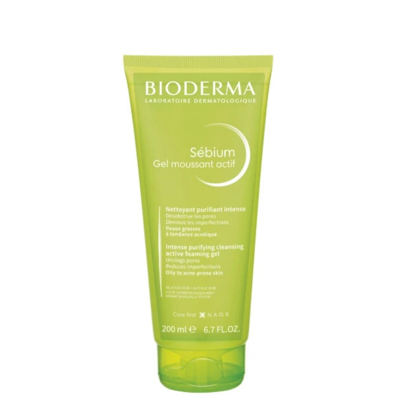 Bioderma Sebium Gel Moussant Actif 200ml