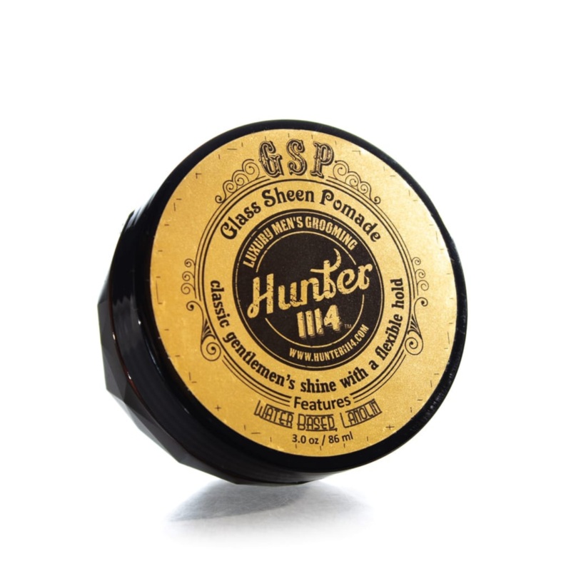 HUNTER 1114 Glass Sheen Pomade Smooth Control  |  Various Sizes