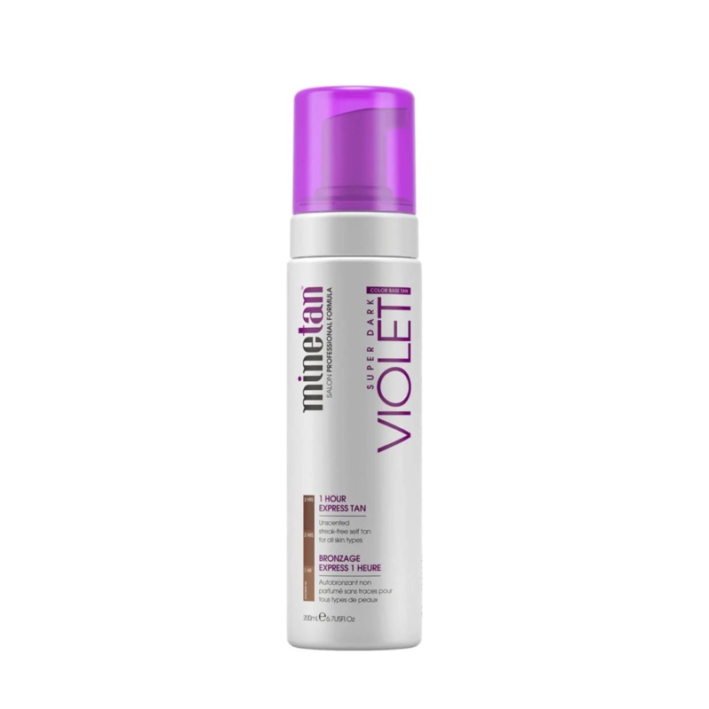 MINETAN VIOLET SELF TAN FOAM 200ML