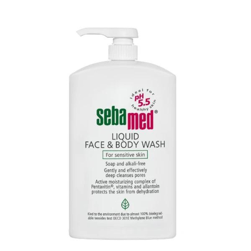 Sebamed – Liquid Face & Body Wash