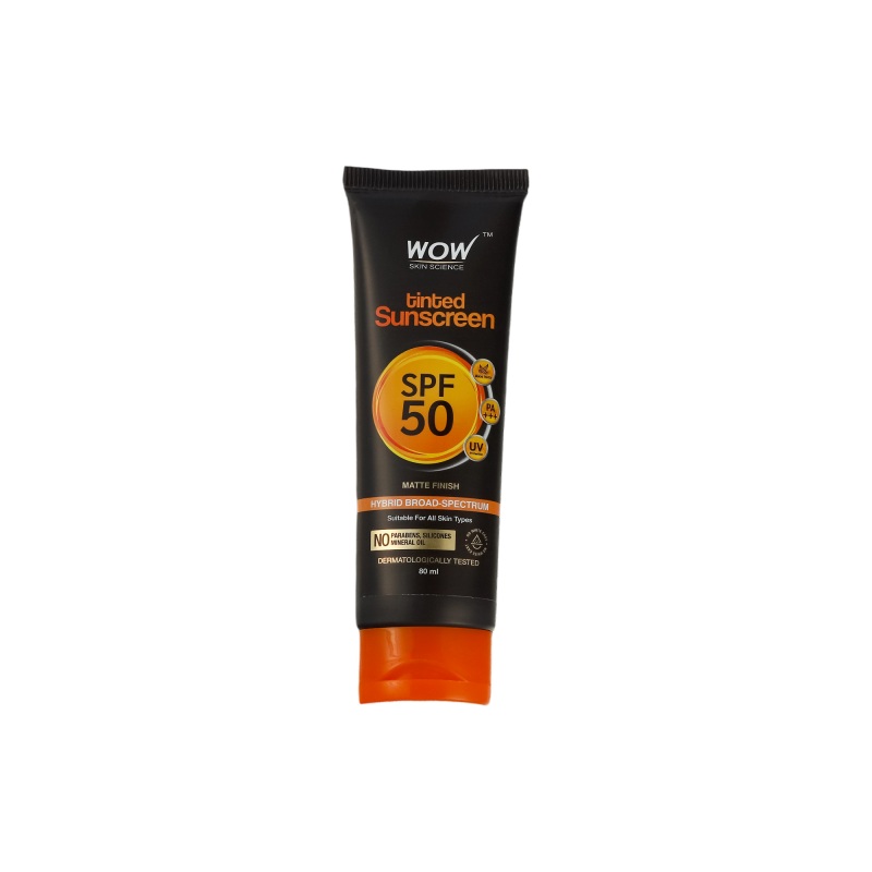 Wow Spf50 Tinted Matte Finish 80ml