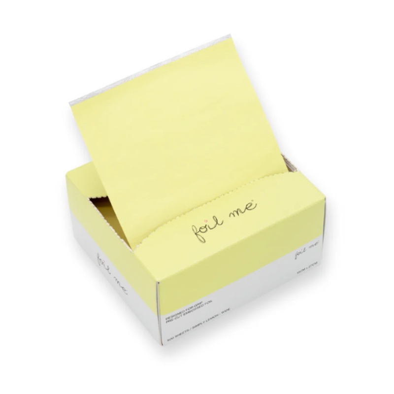 FOIL ME SIMPLY LEMON WIDE 500 SHEETS