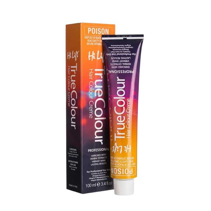HI LIFT PROFESSIONAL True Colour Hair Colour Creme [COLOURS 1.0 – 6.77]  |  100ml, Various Colours
