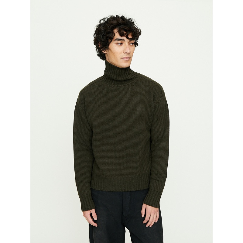 Lot.527 A.R.C Turtleneck Sweater in Khaki