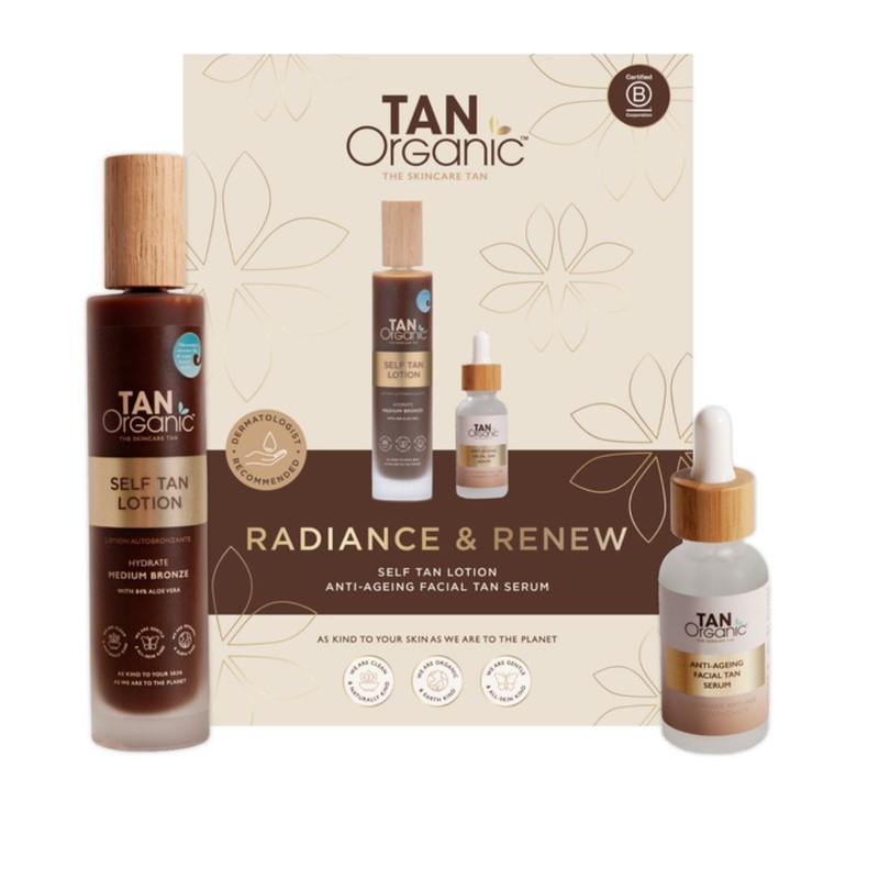 Tan Organic Radiance & Renew Gift Set