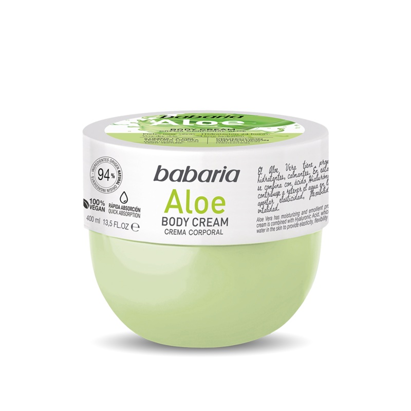 Babaria Aloe Vera Body Cream 400ml