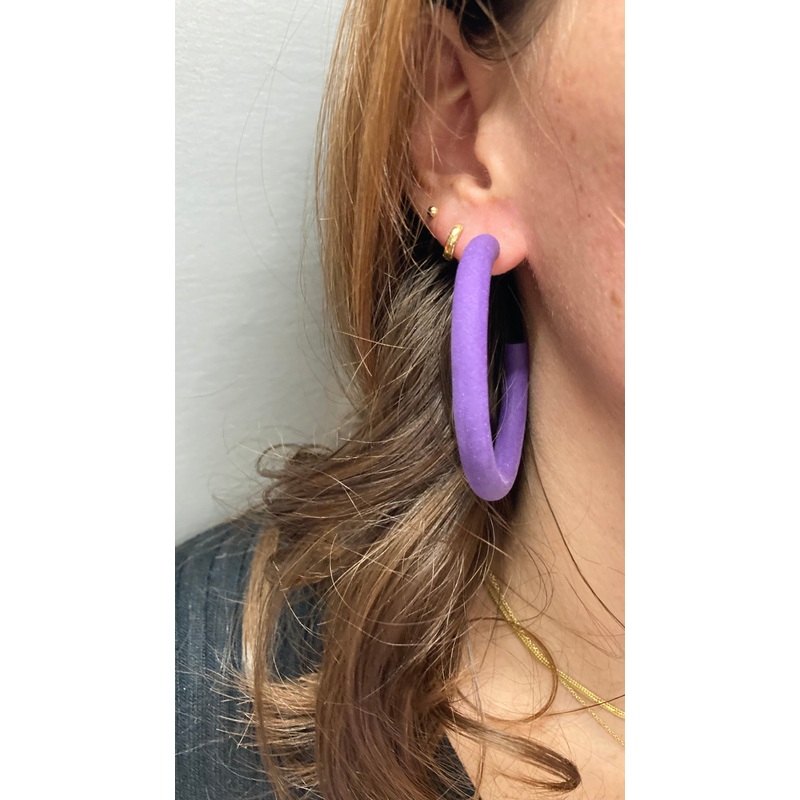 EZAL Handmade Hoop Earrings