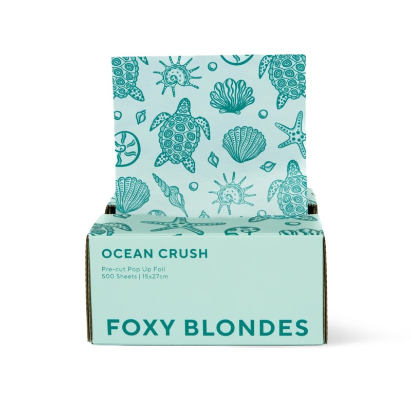 FOXY BLONDES OCEAN CRUSH POP UP FOIL – 15 X 27CM 500 SHEETS