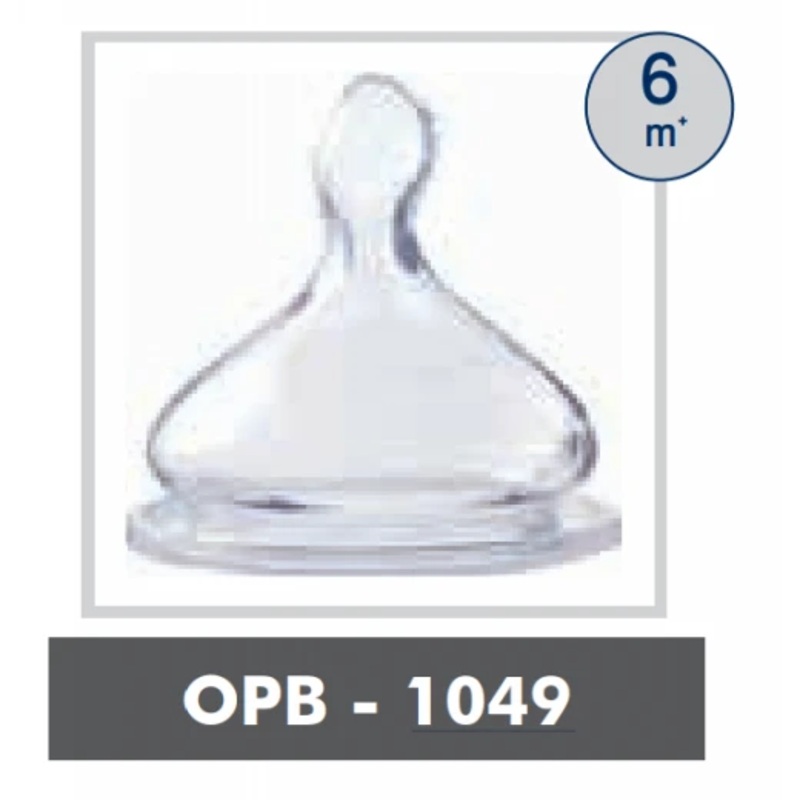 Optimal Wide Neck Orthodontic Nipple 6+