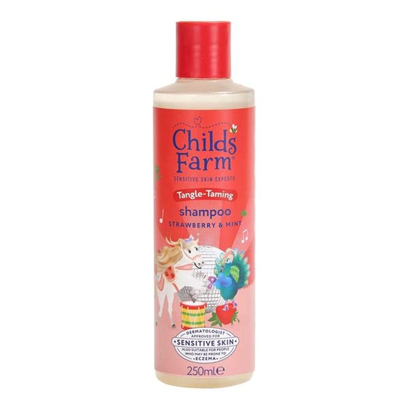 Childs Farm Tangle Taming Strawberry & Mint Shampoo 250ml