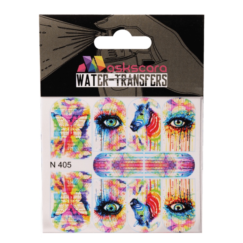 Zebra Eye Butterfly Water Transfer – 405