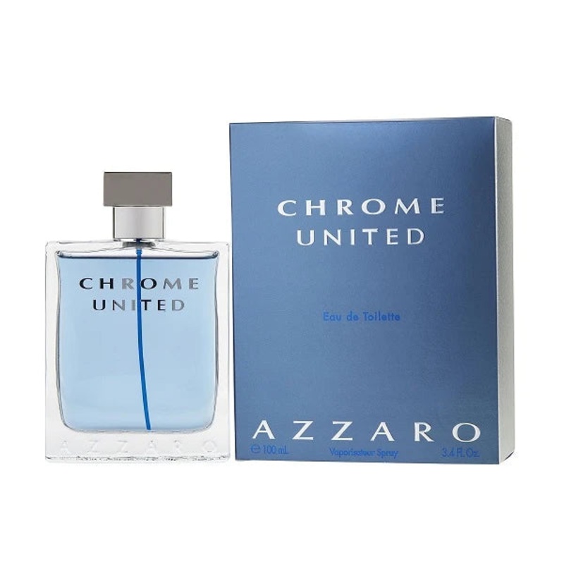 Azzaro Chrome United EDT 100Ml For Men