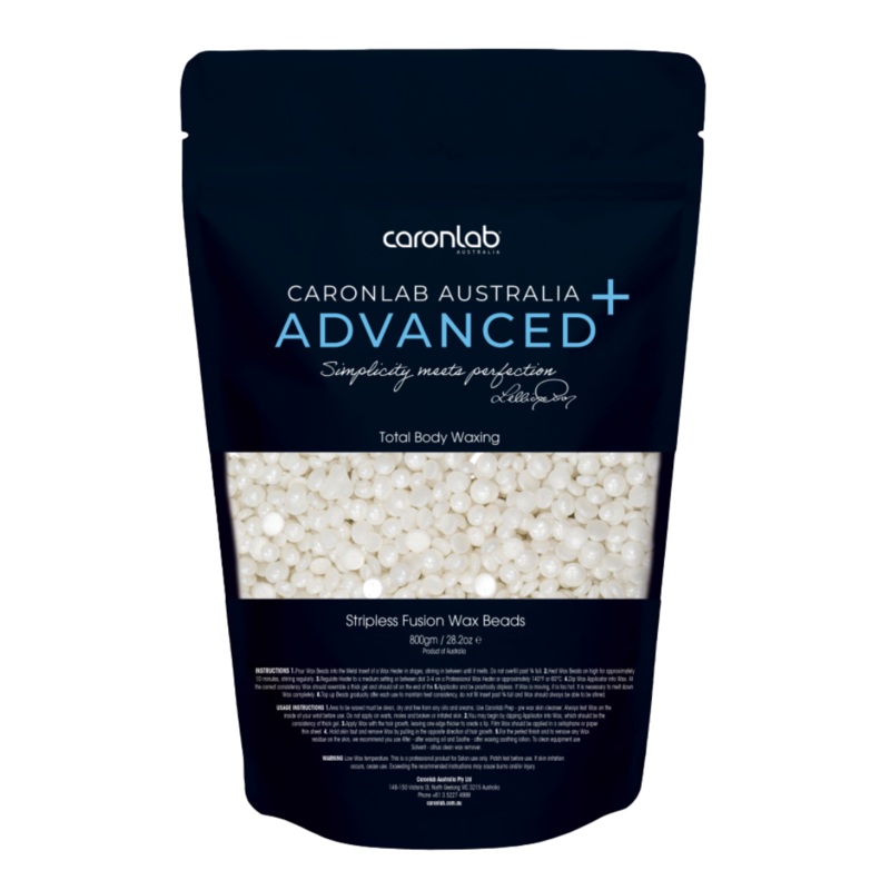 CARONLAB ADVANCED+ STRIPLESS FUSION WAX BEADS POUCH 800G