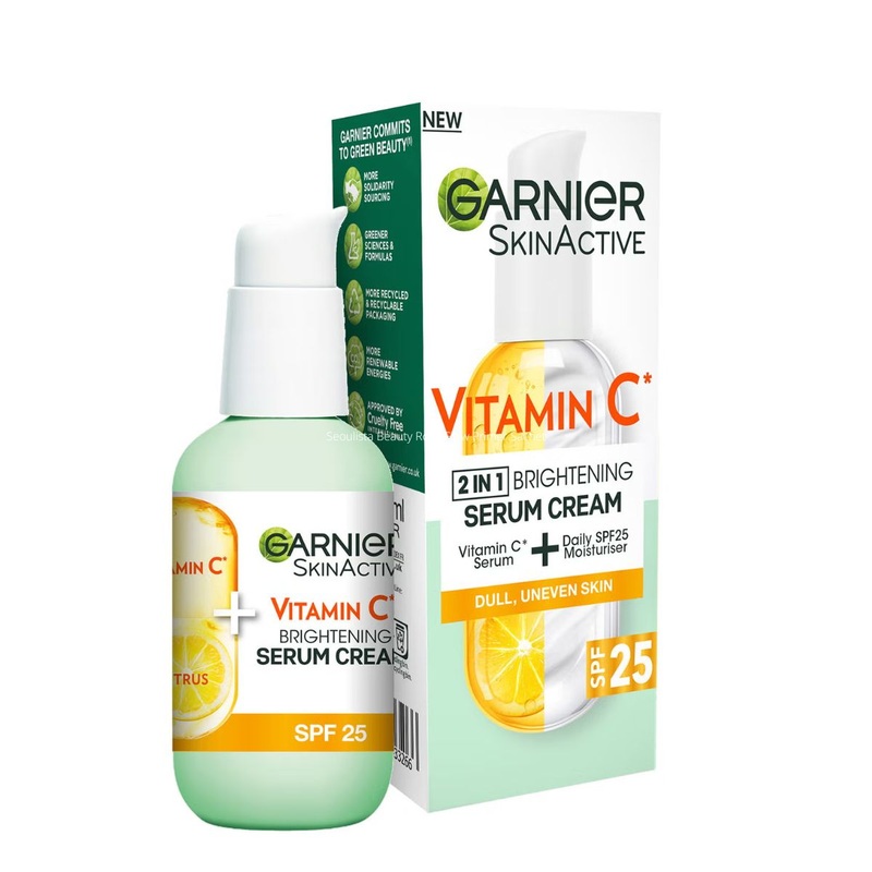 Garnier Vitamin C 2in1 Brightening Serum Cream SPF25