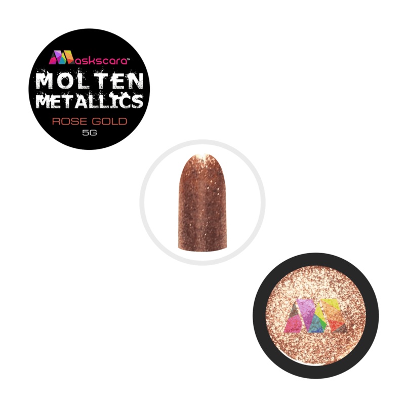 Molten Metallic Gel – Rose Gold (5g)