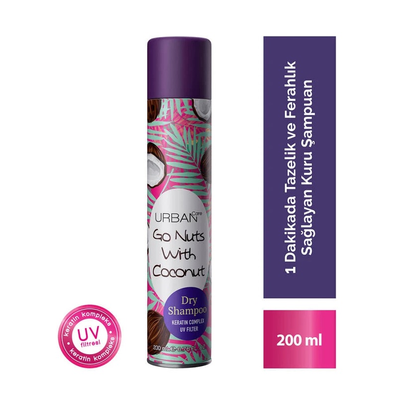 Urban Care Dry Shampoo-Coconut 200 Ml