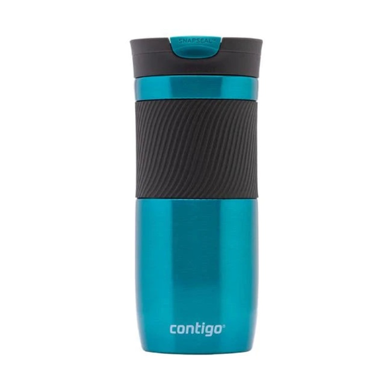 Contigo Snapseal Byron Vacuum Insulated Stainless Steel Travel Mug 470 ml, Biscay Bay