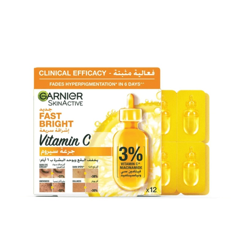 Garnier – Skin Active Fast Bright Vitamin C Ampoule Serum