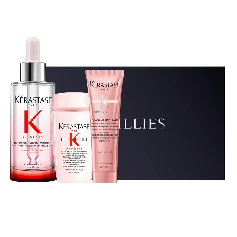 Millies Exclusive Krastase Genesis Serum & Chroma Filler Christmas Gift
