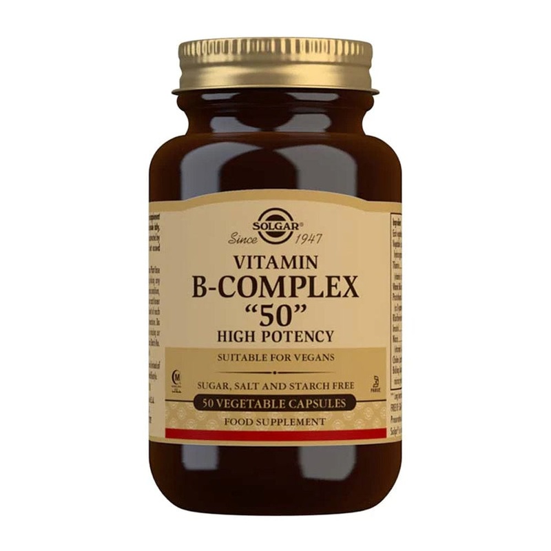 Solgar Vitamin B-Complex “50” High Potency Capsules