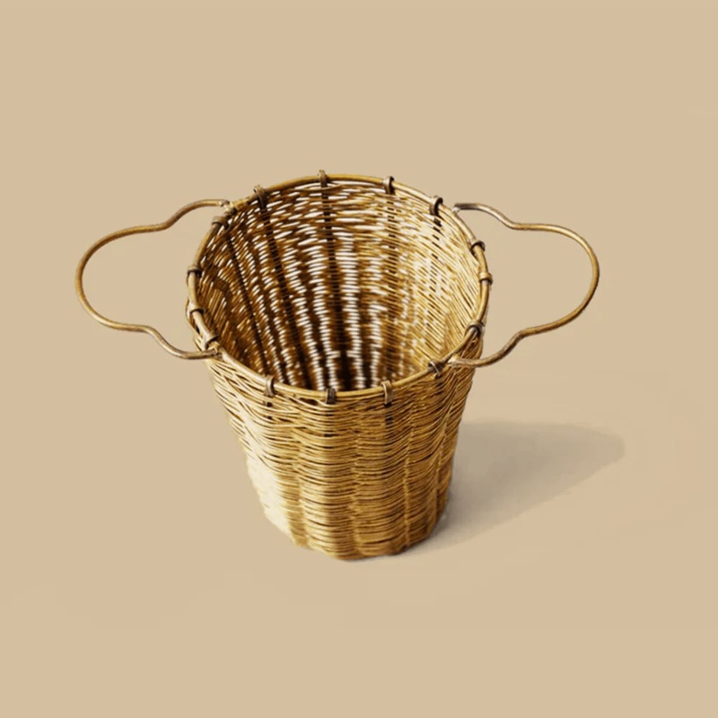 Woven Brass – Large Tea Strainer (groes Teesieb) ANIMA MUNDI