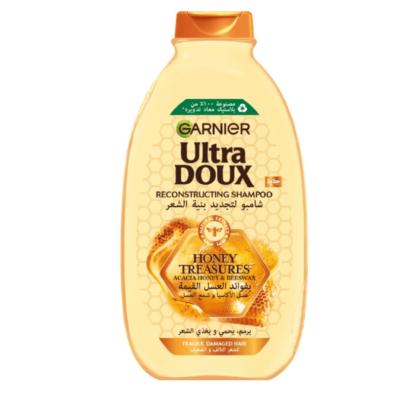 Garnier Ultra Doux Honey Treasures Fragile & Damaged Hair Shampoo 400ml
