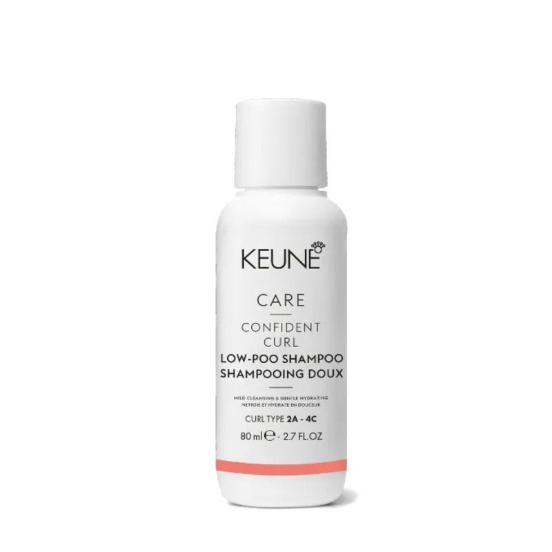 Keune Care Confident Curl Low-poo Shampoo 80ml *available For Qld Customers Only