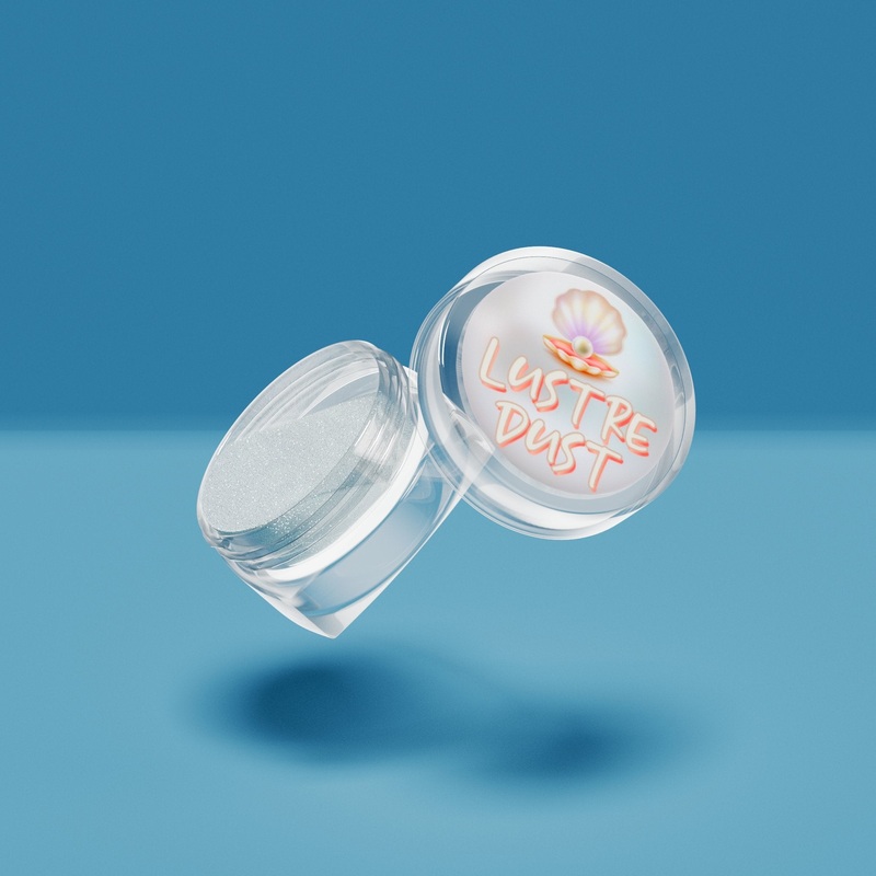 Lustre Dust – White Chrome Pigment