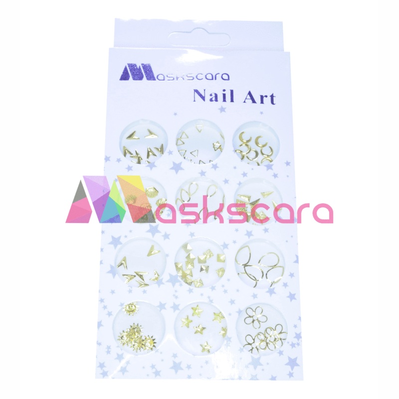 Mixed Gold Studs Gem Pack